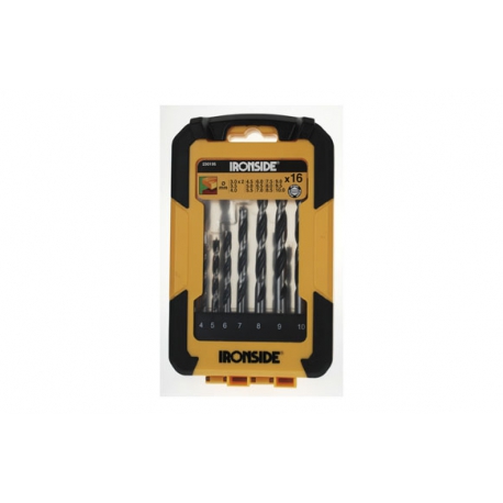 Juego de brocas 16 uni ironside hss pro para madera