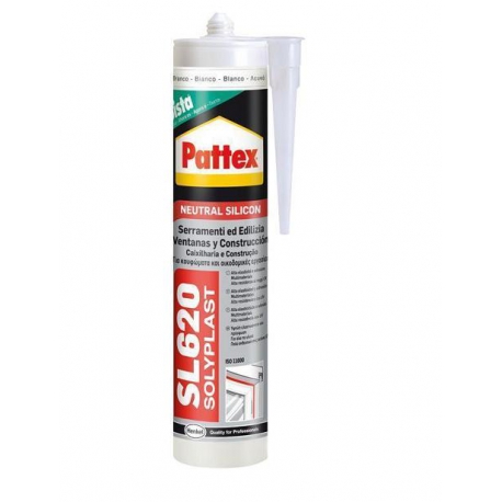 Silicona neutra sl620 pattex 300 ml transparente