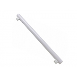 Linestra led matel 2 polo 5w luz calida aluminio pvc