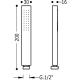 Monomando kit ducha tres class empotrado cromado 205.180.02