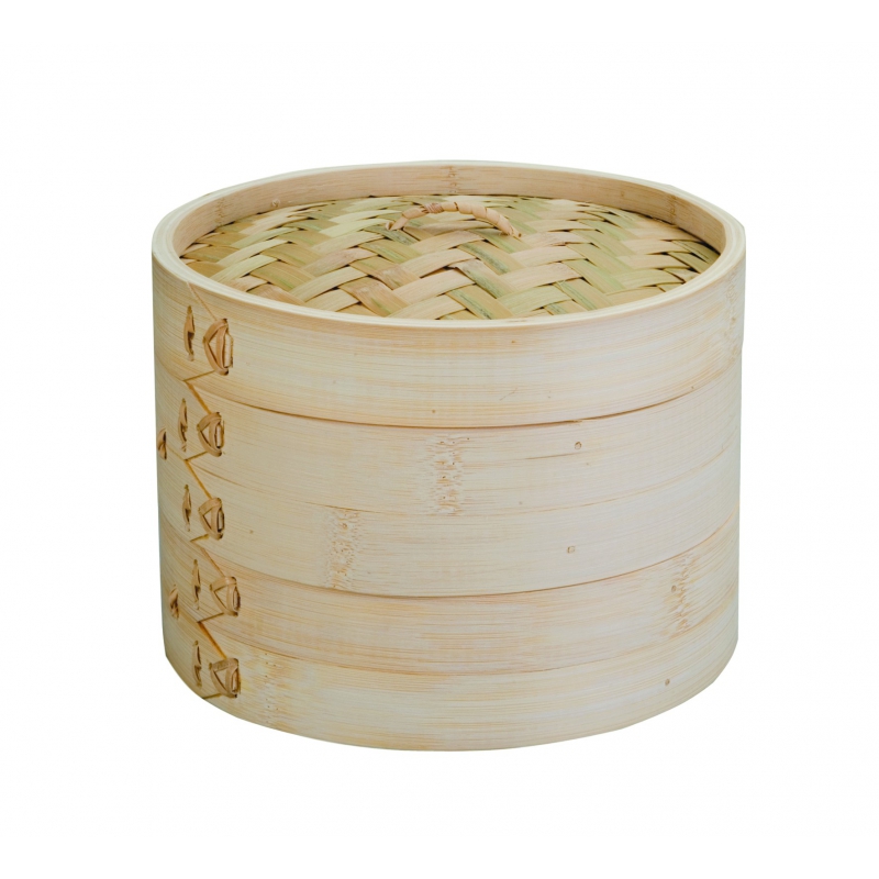 vaporera de bambu