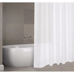 Cortina de baño h2o poliester soul 1,8x2m blanco