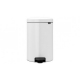 Cubo de basura brabantia 20 l blanco newicon