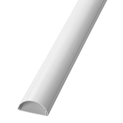 Canaleta semicircular blanca 2m 16x8