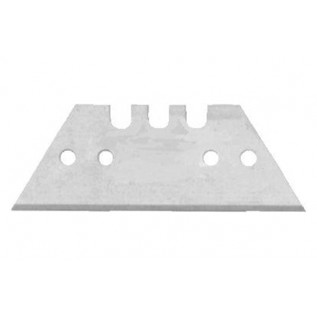 Cuchilla para cutter ironside trapezoidal 60 mm dispensador 10 unidades