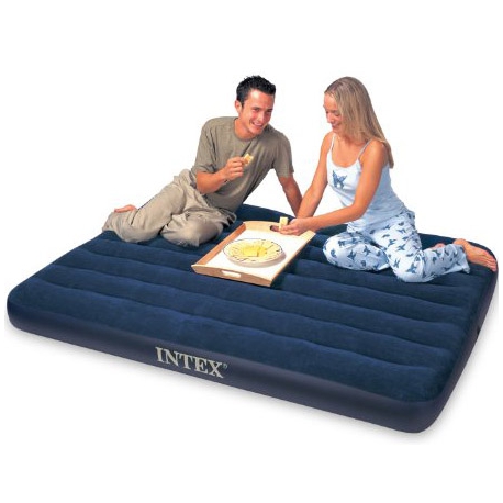 Colchon hinchable intex doble 137x191x22 cm