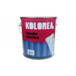 Esmalte sintetico kolorea 4 l satinado blanco