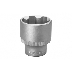 Llave vaso 1/2 cv ironside 23 mm satinado