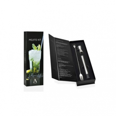 Kit cocteleria mojito andrea house 3 piezas