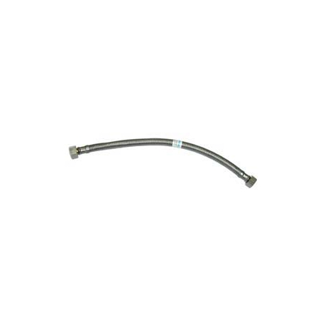 Conexion flexible acero inox macho 3/8 - hembra 1/2 - 25 cm