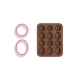 Cortapastas con molde chocolate tescoma hadas