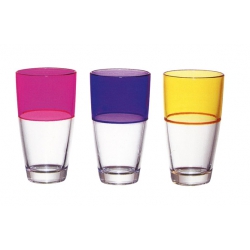 Vaso color 3 unidades cerve m50700 40cl