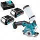 Cortador de diamante makita cc301dsae 85 mm 10.8v litio-ion