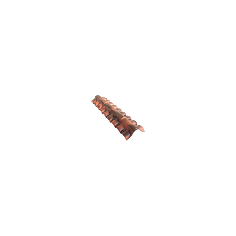 First Iberica Cumbrera placa coppo-xl ceniza envejecida 174x38 cm - cscpanc