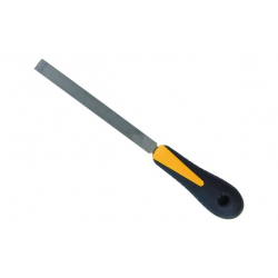 Lima mecanico plana entrefina ironside 6" con mango