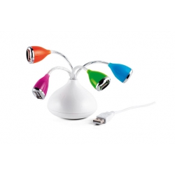 Conexion hub 4 puertos usb 2.0