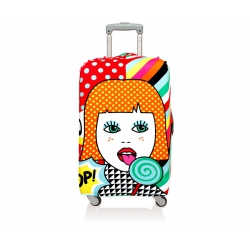 Funda maleta decorada 58x65 lollipop