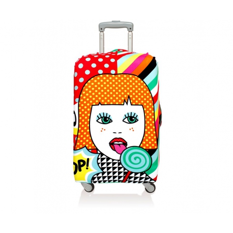 Funda maleta decorada 58x65 lollipop