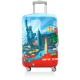 Funda maleta decorada 58x65 new york