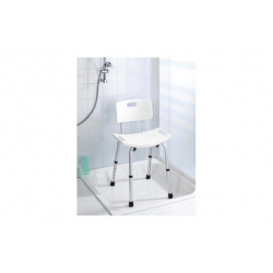 Taburete ducha con respaldo ajustable 20926