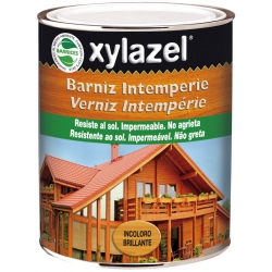 Barniz para madera intemperie 750 ml incoloro satinado xylazel