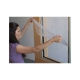 Mosquitera para ventana con velcro practicable heyac 150x180 anticalor