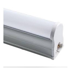 Regleta led con difusor matel 27 cm 6w luz fria led incluido color aluminio