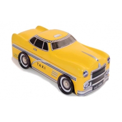 Caja metalica taxi amarillo