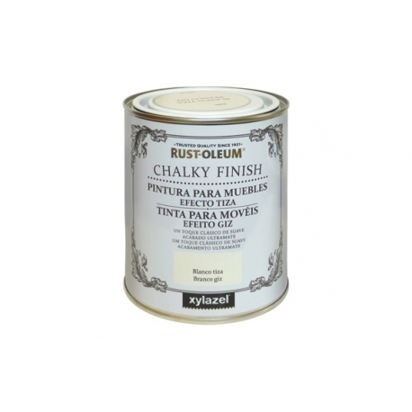 Pintura efecto tiza chalky xylazel 750ml oliva