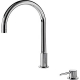 Monomando lavabo repisa tres exclusive study 373mm cromo 26110501