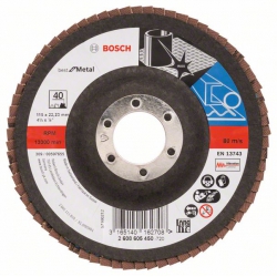 Disco de laminas bosch x571-125mm grano 80