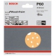 Hoja de lija bosch c470 gr60 125mm - 5 unidades