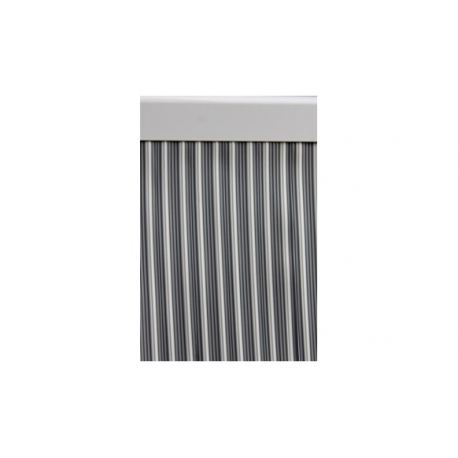 Cortina de puerta cinta 90x210 ebro gris blanco