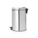 Cubo de basura brabantia 20 l inox antihuellas newicon