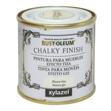 Pintura efecto tiza chalky 125 ml marron yute