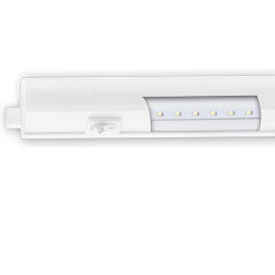 Regleta led matel blanca 5w luz fria 30 cm