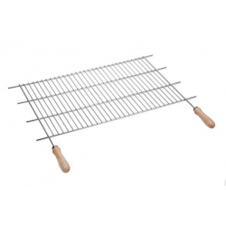 Parrilla recortable zinc mango madera 52-62 cm