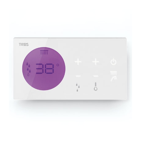 Control termostatico electronico tres shower technology 09286299