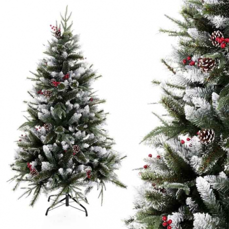 ⇒ Arbol navidad mixto nieve 180 cm pvc ▷ Precio. ▷ Comprar con los Mejores  Precios. Ofertas online