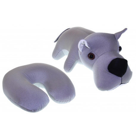 Almohada viaje perrito