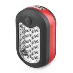 Linterna led portatil 27 leds con gancho e iman