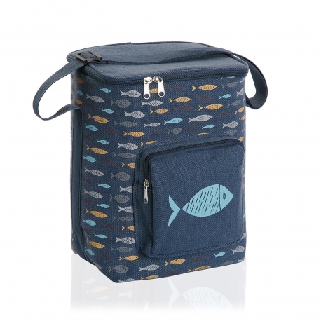 Nevera flexible lunch bag blue bay 15 litros