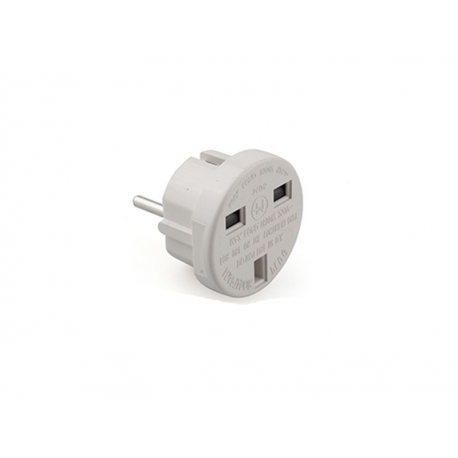 Adaptador plus 10a 4mm europeo a reino unido