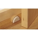 Tope puerta madera roble adhesivo 2039-3a