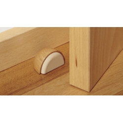 Tope puerta madera roble adhesivo 2039-3a