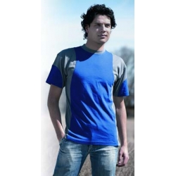 Camiseta manga corta algodon juba 930 l azul