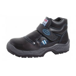 Bota seguridad panter fragua velcro plus s3 negro talla 45