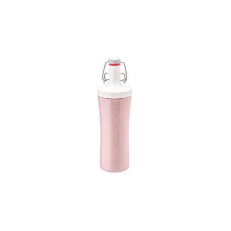 Botella koziol plastico organic rosa 425 ml