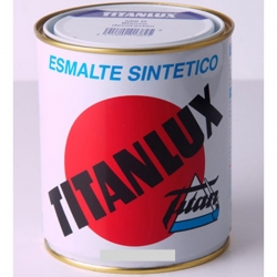 Esmalte sintetico titanlux negro mate 375 ml