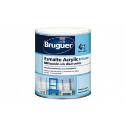 Esmalte acrylico bruguer verde carruajes brillante 250 ml